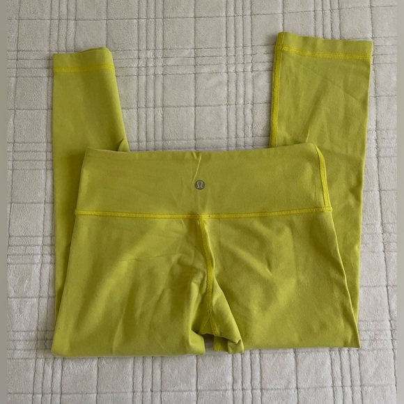 Lululemon Yellow Leggings - Picture 2 of 4